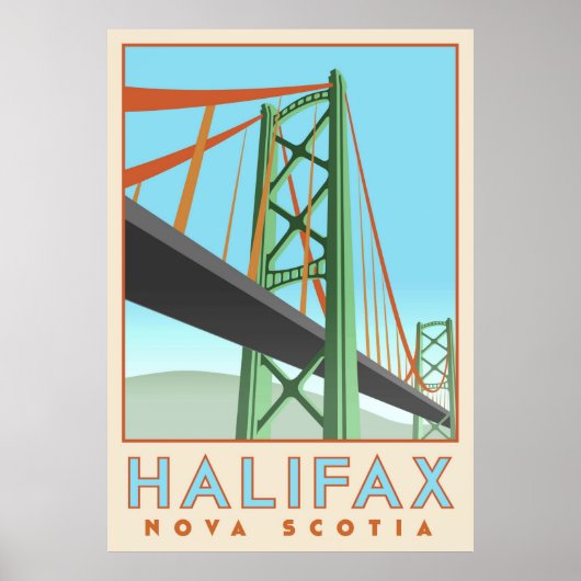 Halifax Deco Poster (Voorkant)