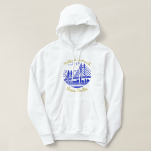 Halifax en Dartmouth Beste vrienden Nova Scotia Hoodie
