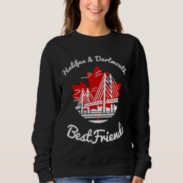 Halifax en Dartmouth Bestvrienden canada shirt
