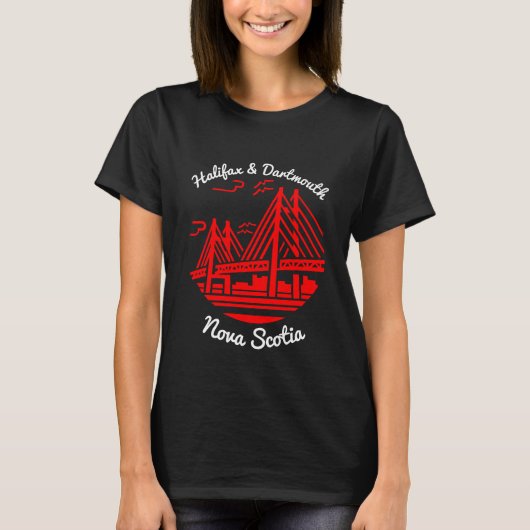 Halifax en Dartmouth Nova Scotia shirt bridge (Voorkant)