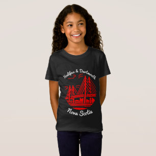 Halifax en Dartmouth Nova Scotia shirt bridge