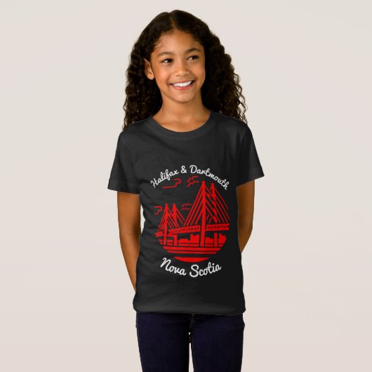 Halifax en Dartmouth Nova Scotia shirt bridge (Voorkant volledig)