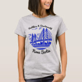 Halifax en Dartmouth Nova Scotia T-Shirt (Voorkant)