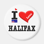 HALIFAX - I Love Magneet (Voorkant)