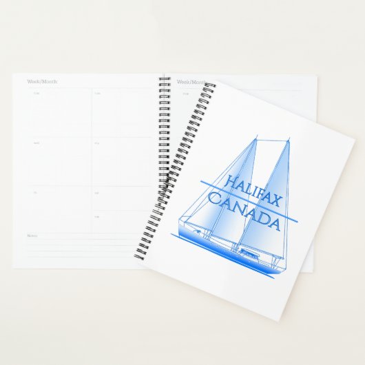 Halifax Kustster Nautical Sailor Planner (Display)