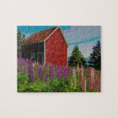 halifax lupine , nova scotia legpuzzel (Horizontaal)