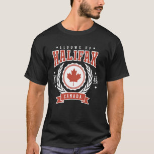 Halifax Nova Scotia Canada Ellebogen Omhoog Canade T-shirt