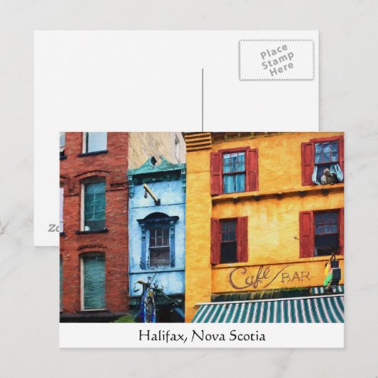 Halifax, Nova Scotia, Canada Postcard Briefkaart (Voorkant / Achterkant)