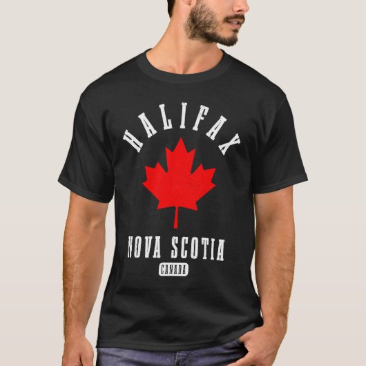 Halifax Nova Scotia Canada  Pride Canadian T-shirt (Voorkant)