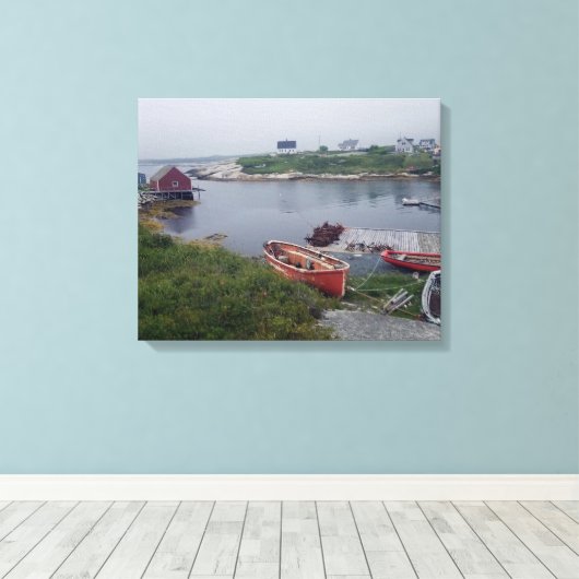 Halifax, Nova Scotia Canvas (Insitu (Houten vloer))