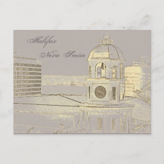 Halifax Nova Scotia Clock Tower Briefkaart