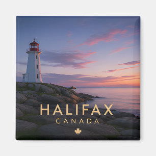 Halifax Nova Scotia Haven Kustreizen Magneet