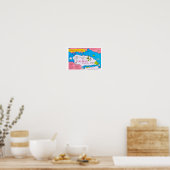 Halifax Nova Scotia Kaart Afdrukken Poster (Keuken)