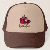 Halifax Nova Scotia past het Canadese pet aan (Voorkant)