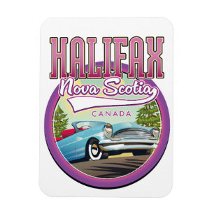 Halifax Nova Scotia reislogo Magneet