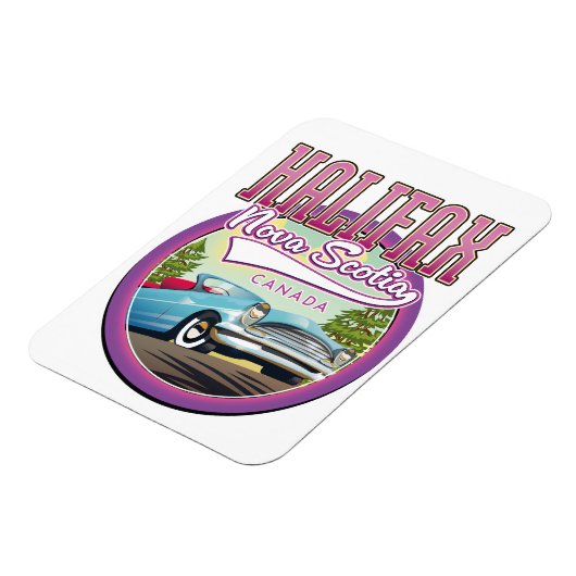 Halifax Nova Scotia reizen logo Magneet (Linkerzijde)
