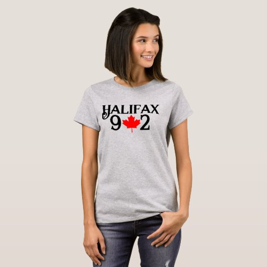 Halifax Nova Scotia shirt 902 Editable (Voorkant volledig)