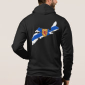 Halifax Nova Scotia steekt een hapje omhoog Hoodie (Achterkant)