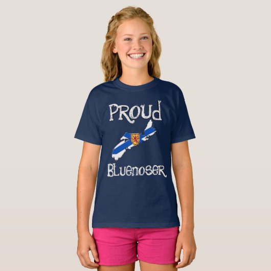 Halifax Nova Scotia T-Shirt Proud Bluenoser (Voorkant volledig)
