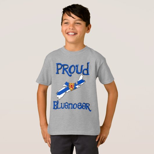 Halifax Nova Scotia T-Shirt Proud Bluenoser (Voorkant volledig)