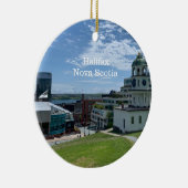 Halifax Nova Scotia Travel Ceramic Ornament (Rechts)