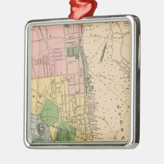 Halifax, NS Metalen Ornament (Links)