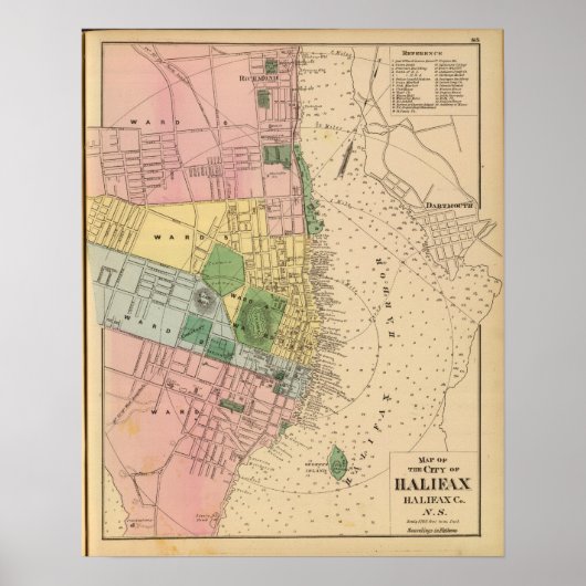 Halifax, NS Poster (Voorkant)