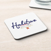 Halifax-script Bier Onderzetter (Linkerzijde)