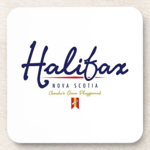 Halifax-script Bier Onderzetter