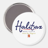 Halifax-script Magneet (Voorkant / Achterkant)