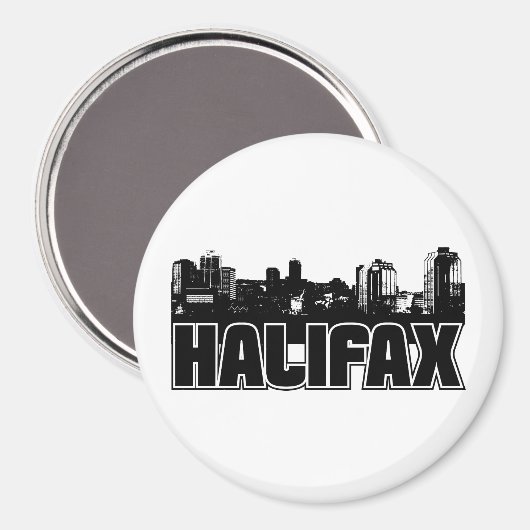 Halifax Skyline Magneet (Voorkant / Achterkant)