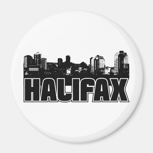 Halifax Skyline Magneet (Voorkant)