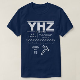 Halifax Stanfield Int'l Airport YHZ T-shirt
