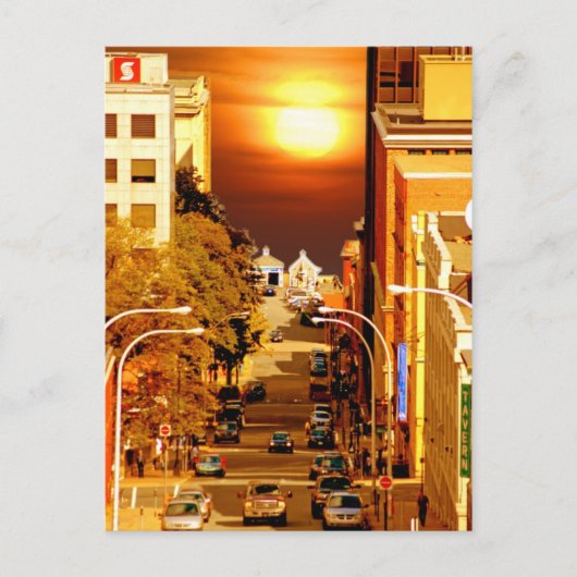 Halifax Street Briefkaart (Voorkant)