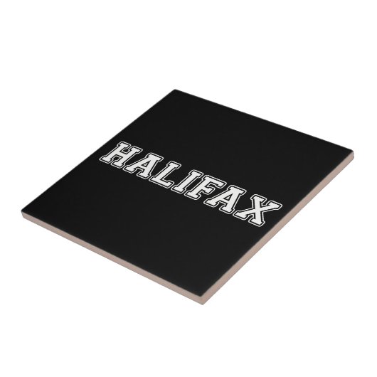 Halifax Tegeltje (Zijkant)