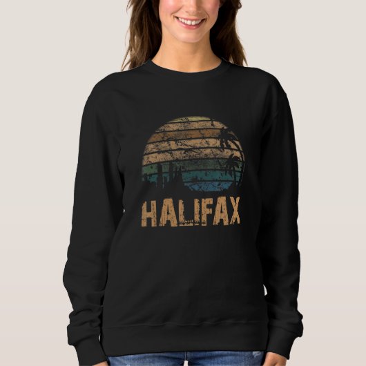 Halifax Vintage Sunset Vervuild Trui (Voorkant)