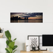 Halifax Waterfront At Dusk fine art print (Thuiskantoor)