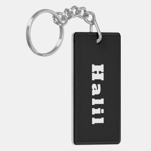 Halil Sleutelhanger (Voorkant Links)