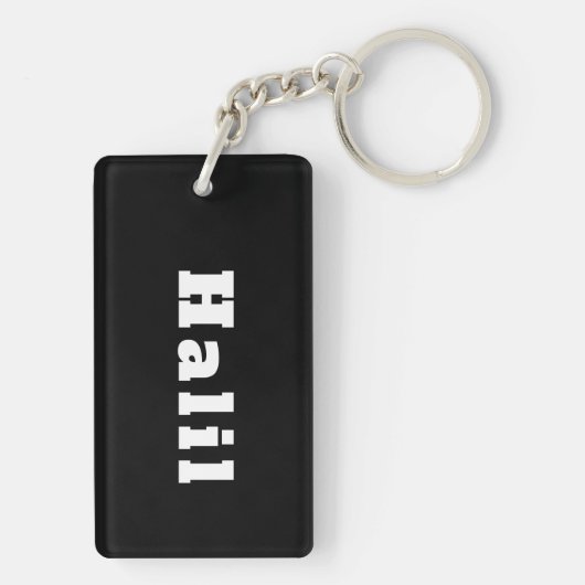 Halil Sleutelhanger (achterkant)