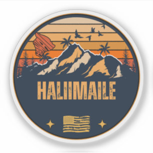 Halimaile, Hawaii Sticker