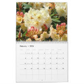 HALING VAN KALENDAR-landschappen in Floral Sky Kalender (Feb 2026)