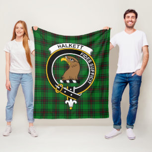 Halkett Tartan Plaid Fleece Deken