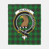 Halkett Tartan Plaid Fleece Deken (Voorkant)