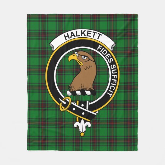 Halkett Tartan Plaid Fleece Deken (Voorkant)