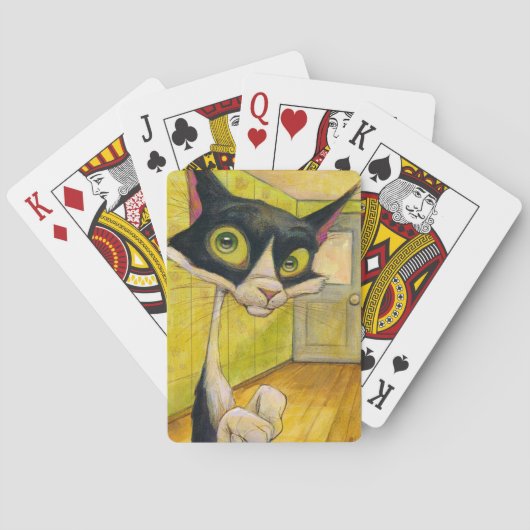 Hall Cat Deck of Cards Pokerkaarten (Achterkant)