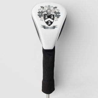 Hall Family Crest Coat of Arms Golfheadcover