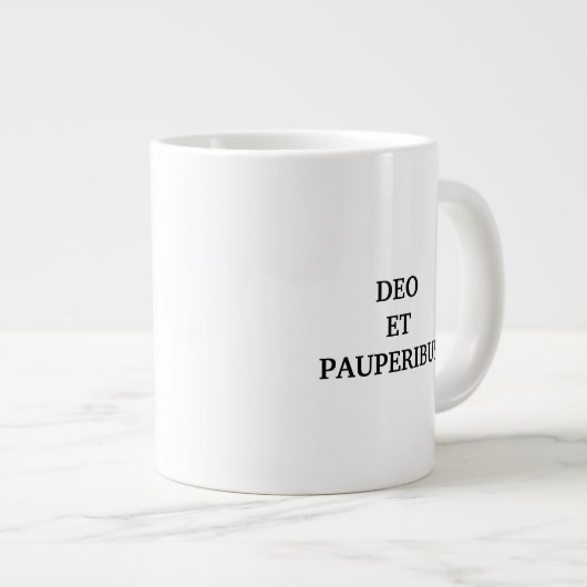 Hall Family Crest Grote Koffiekop (Voorkant rechts)