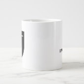 Hall Family Crest Grote Koffiekop (Voorkant)