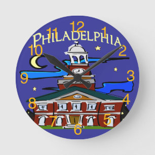 Hall in Philly Ronde Klok