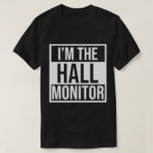 Hall Monitor Gift Back to School Student T-Shirt (Design voorkant)